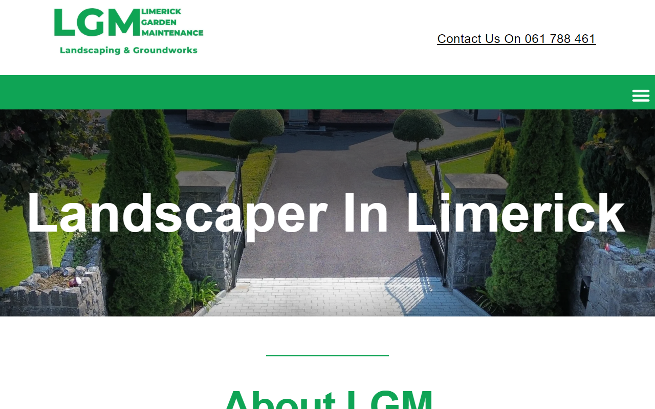 Limerick Garden Maintenance website